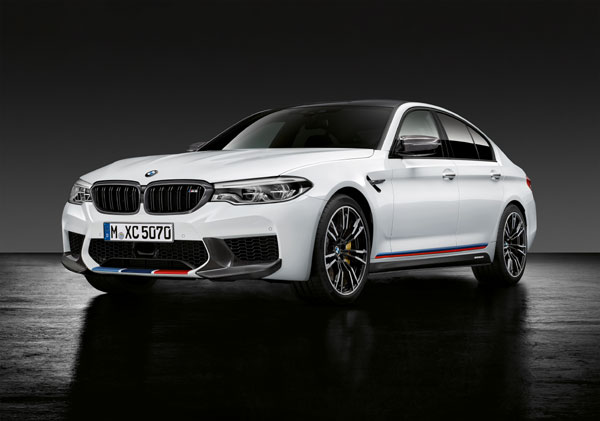 Accesorii originale BMW M Perfromance pentru BMW M5 – performanţe crescute, design extrovertit