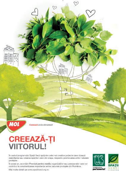 MOL România finanţează 51 de proiecte de mediu în cadrul celei de-a 14-a ediţii a programului “Spaţii verzi”