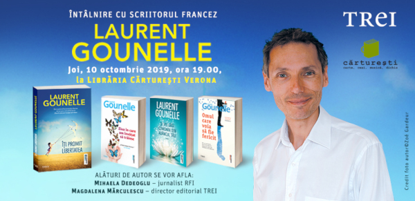Întâlnire cu scriitorul francez Laurent Gounelle