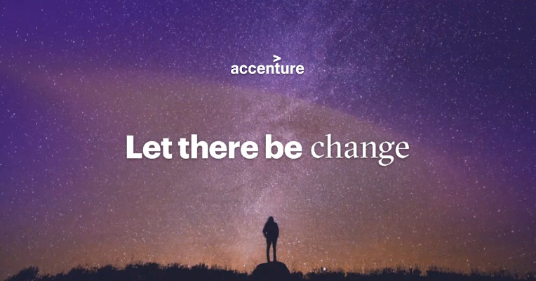 Accenture lansează cea mai amplă campanie de brand din ultimul deceniu: “Let there be change”