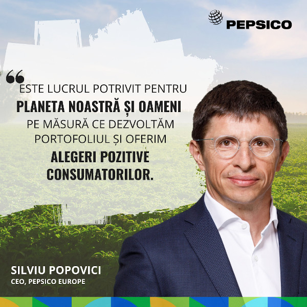 Silviu Popovici, CEO PepsiCo Europe