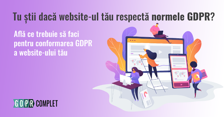 norme gdpr website