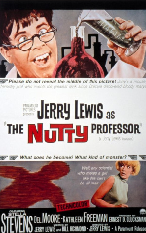 THE NUTTY PROFESSOR, Jerry Lewis, 1963.