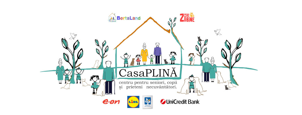 #CasaPLINĂ va fi realizat de Asociația Zi de Bine în colaborare cu Asociația BertaLand