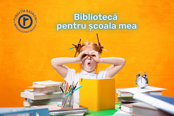 Fundația Rădăcini Grup a lansat proiectul „Bibliotecă pentru școala mea” lectura în rândul elevilor din mediul rural