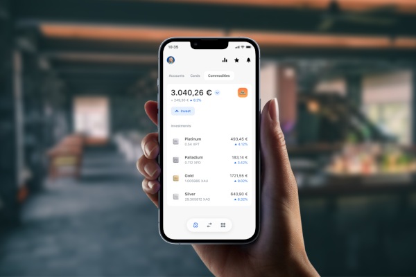 Revolut a introdus platina (XPT) și paladiul (XPD)