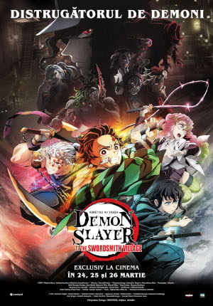 Regal de anime la cinema: curând se lansează „Demon Slayer: To The Swordsmith Village”
