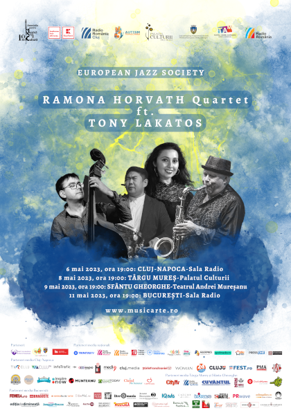 Turneul național „EUROPEAN JAZZ SOCIETY. RAMONA HORVATH Quartet ft. TONY LAKATOS”