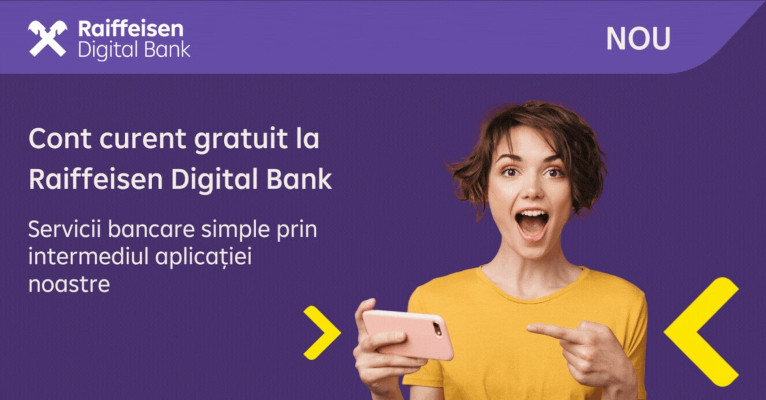Raiffeisen Digital Bank se lansează pe piața din România