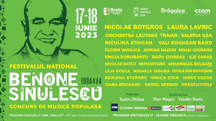 Festivalul Național Concurs de Muzică Populară ”Benone Sinulescu” 2023