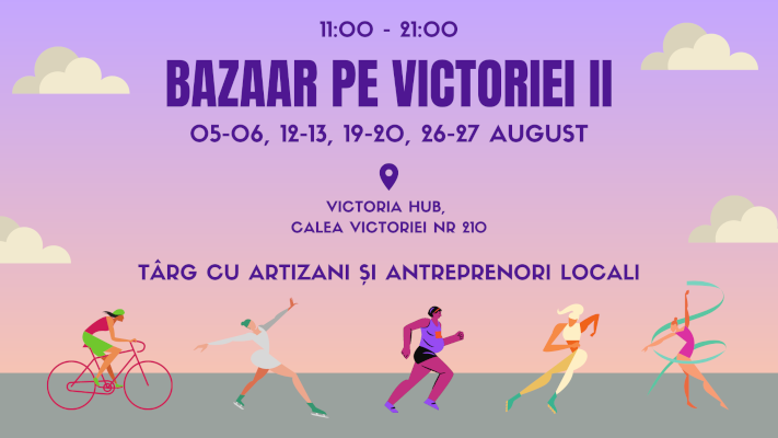 Apolla Events vă invită la Bazaar pe Victoriei II