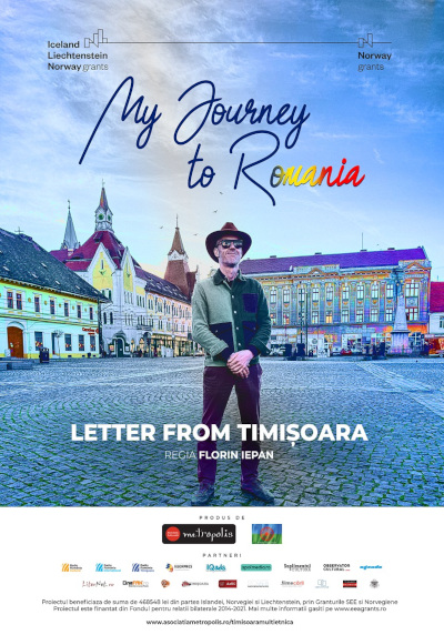 Documentarul de călătorie My journey to Romania – Letter from Timișoara va avea premiera pe 19 iulie