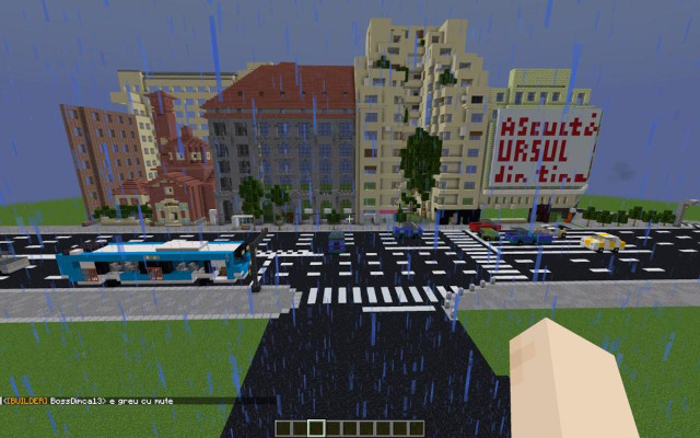 UTCB Bucuresti in Minecraft 