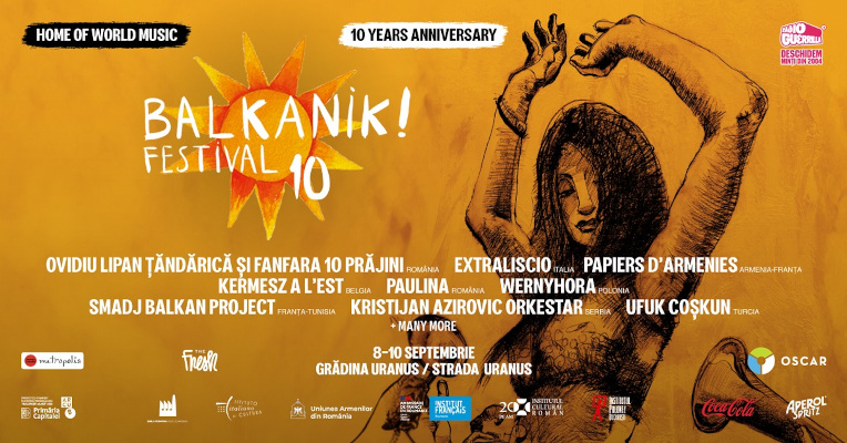 Balkanik Festival - Home of World Music anunță artiștii de la ediția X