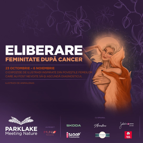 „ELIBERARE” - prima expoziție de ilustrații realizate după poveștile a 15 femei diagnosticate cu cancer, nevoite să își ascundă diagnosticul