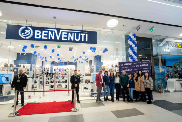 Benvenuti a redeschis cu noul concept magazinul din Mega Mall București