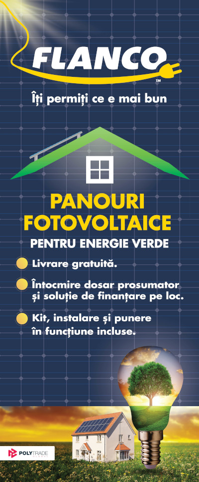 Flanco susține reducerea consumului energetic și oferă soluții complete de energie verde