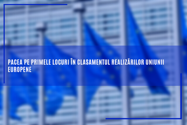 Pacea pe primele locuri în clasamentul realizărilor Uniunii Europene