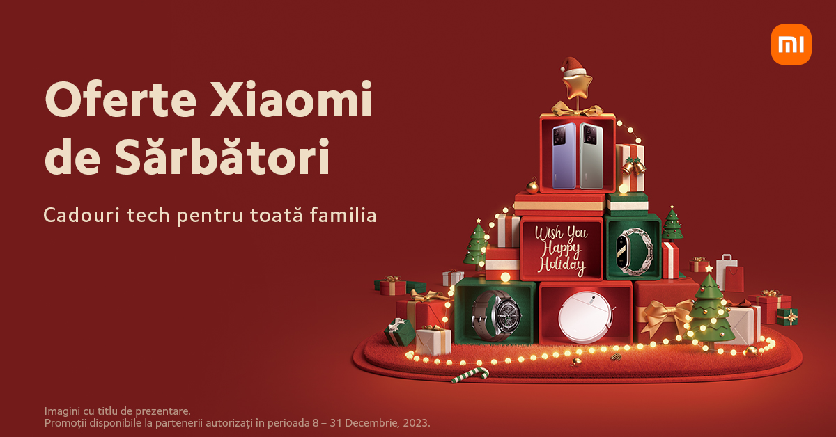 Xiaomi promotii Craciun