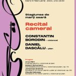 Recital cameral Constantin Borodin și Daniel Dascălul