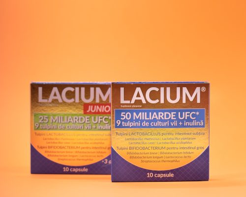 LACIUM® îți redă starea de bine și confortul digestiv