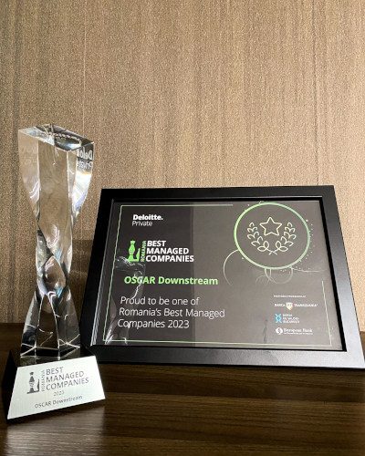 OSCAR Downstream primește certificarea Deloitte „Best Managed Companies”