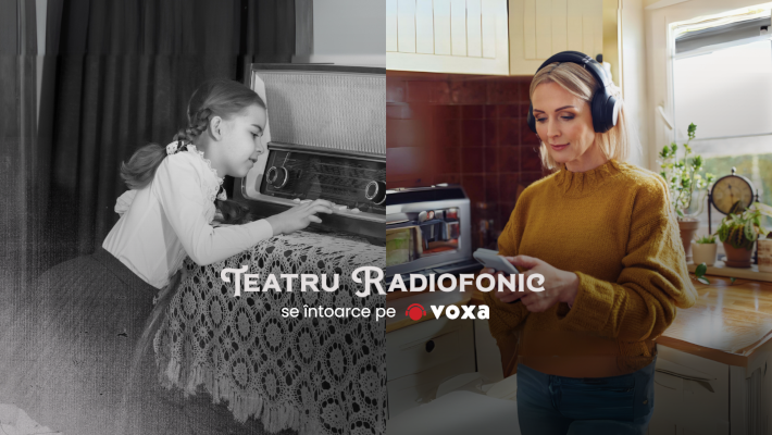 Voxa aduce spectacole din repertoriul Teatrului Radiofonic în format digital