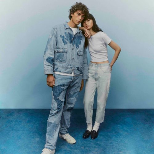 Levi’s adaugă culoare și tehnici de broderie pe denim japonez sofisticat pentru colecția primăvară / vară 2024 Made in Japan