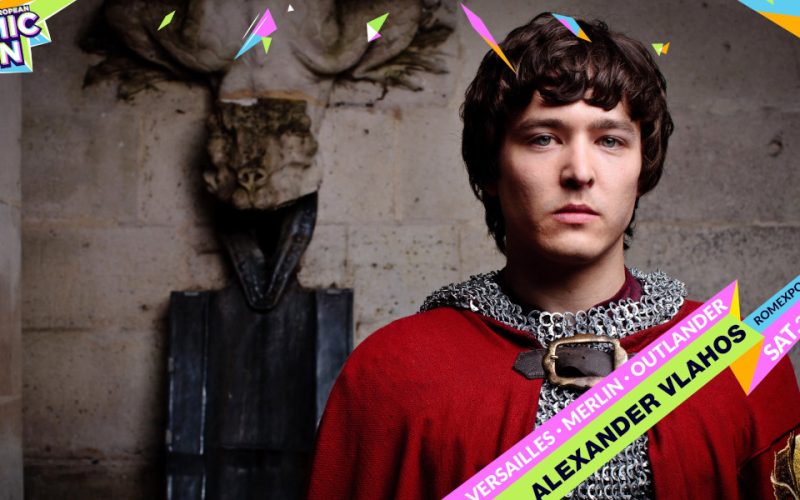 Un actor din Merlin şi Outlander vine la Comic Con România Alexander Vlahos