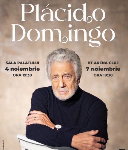 Reprogramarea concertelor Placido Domingo: 4 Noiembrie – București şi 7 Noiembrie Cluj-Napoca
