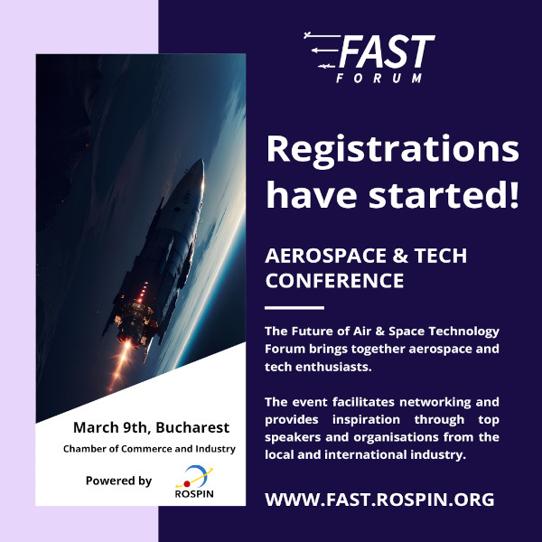 Descoperă viitorul tehnologiei aerospațiale la FAST Forum inscrieri