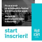 Ideo Ideis vine la București cu Ateliere de explorare prin teatru dedicate adolescenților