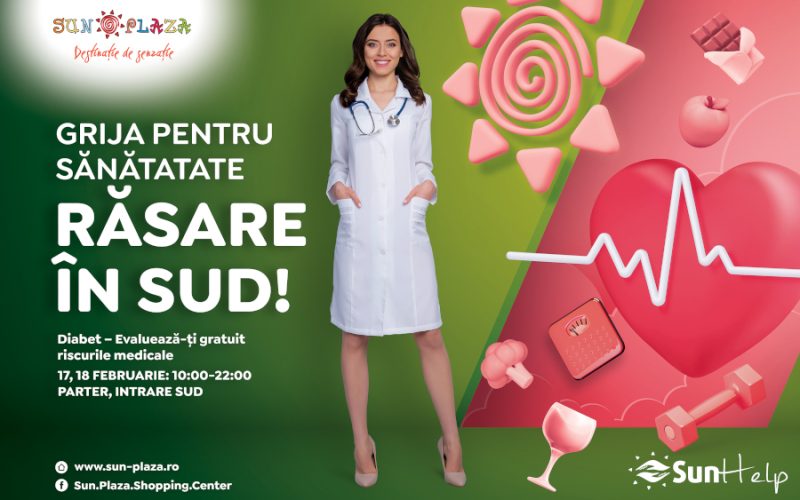 sunhelp sun plaza Investigații medicale gratuite: glicemie tensiune arterială și indice de masă corporală