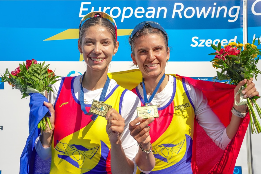 România de patru ori aur la Campionatele Europene de Canotaj. 8 medalii pentru sportivii români și locul 2 pe națiuni