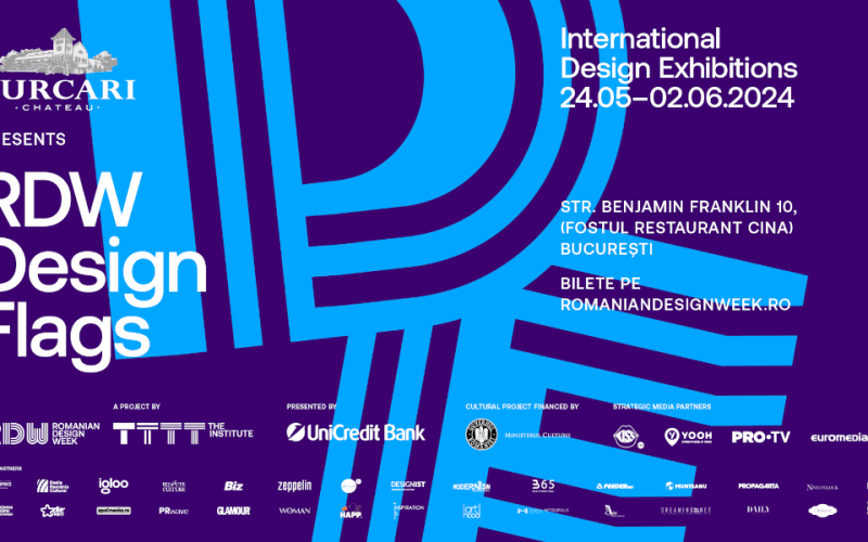 Romanian Design Week logo 2024 RDW