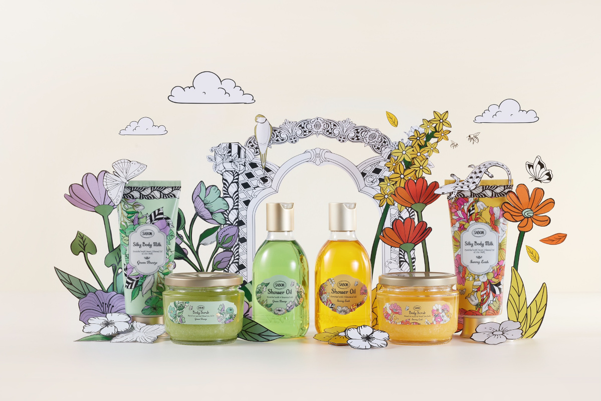 SABON - Secretul Grădinilor Senzoriale: Green Breeze. Sunny Lush 