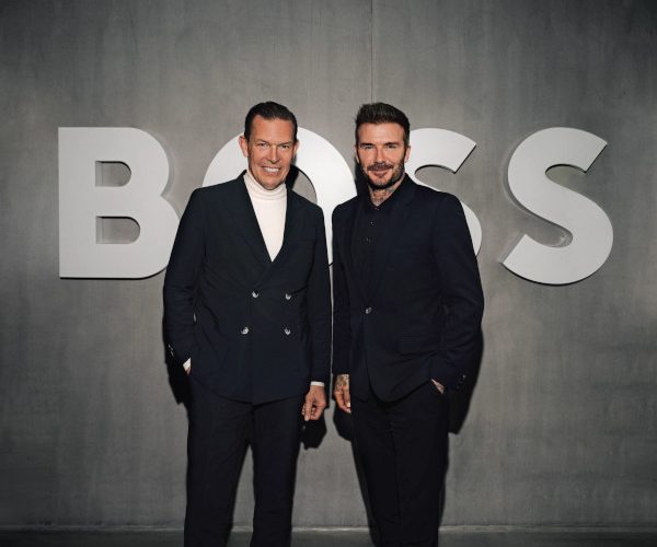 Daniel Grieder și David Beckham