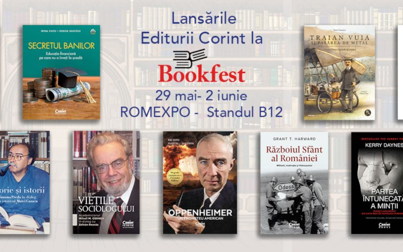 Lansările Editurii Corint de la Bookfest 2024