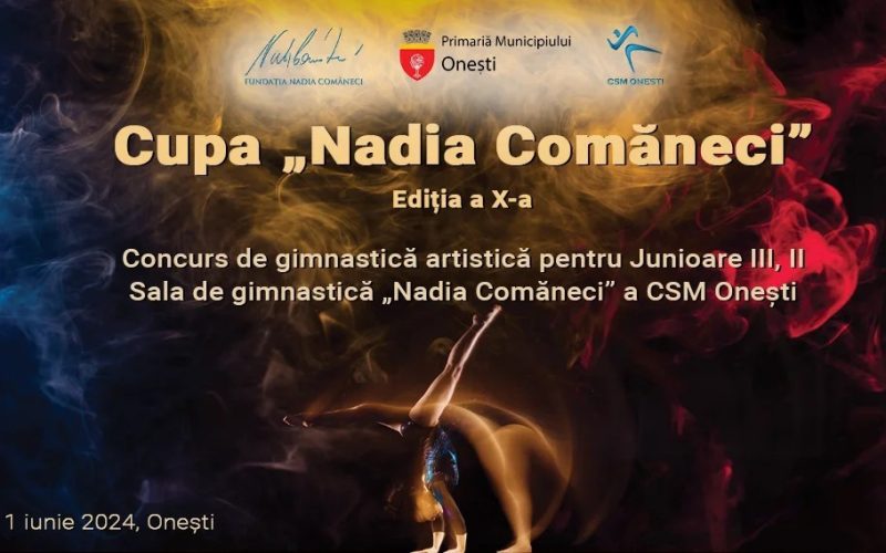 OSCAR Downstream susține ,,Cupa Nadia Comăneci la Gimnastică Artistică ediția a X-a”, o competiție cu tradiție la nivel național