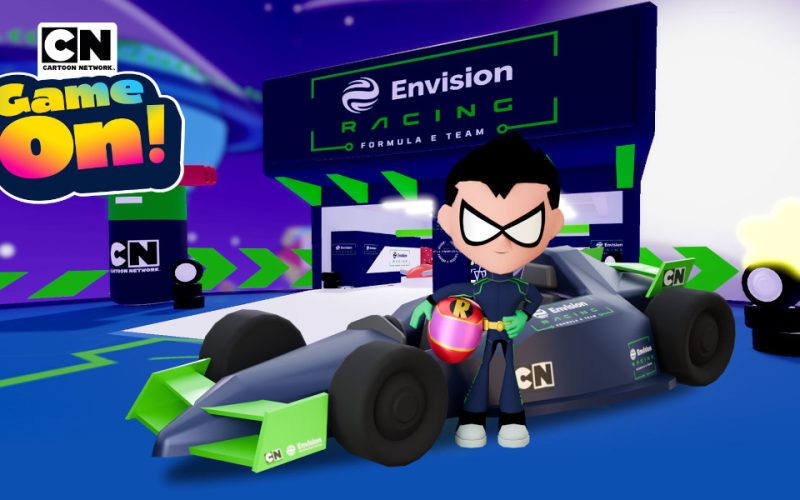 Envision Racing și Cartoon Network Roblox Campionii Climei E-Racers