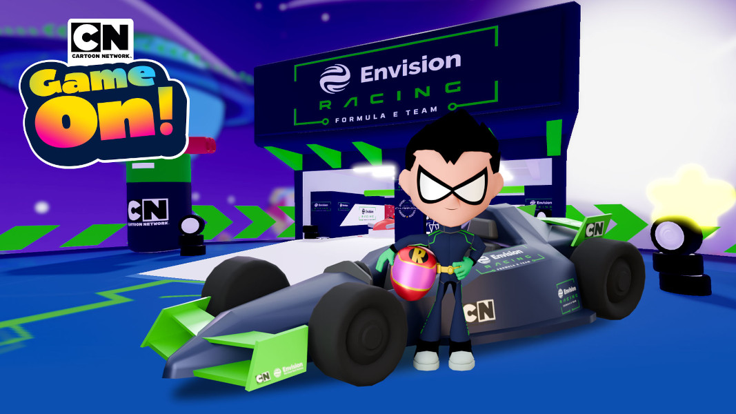 Envision Racing și Cartoon Network Roblox Campionii Climei E-Racers