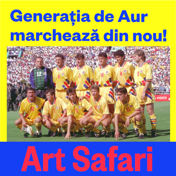 Generația de Aur a fotbalului românesc va fi celebrată la Art Safari printr-o expoziție temporară