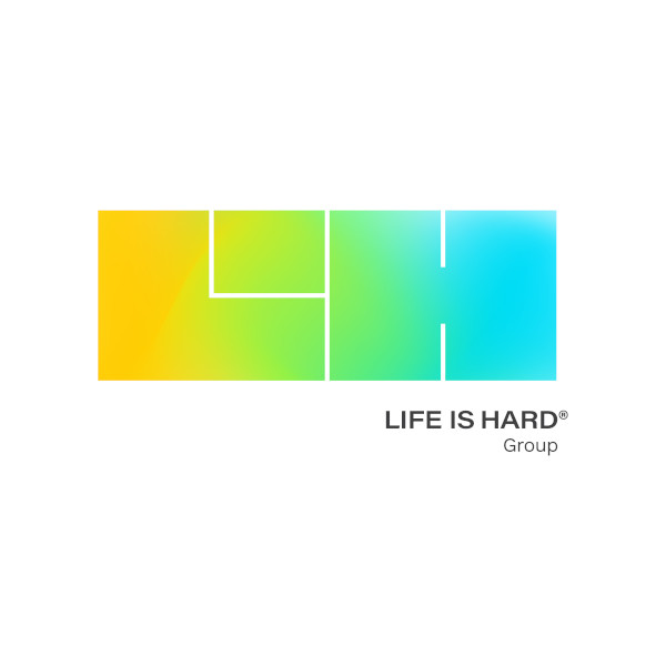 LIFE IS HARD logo 2024