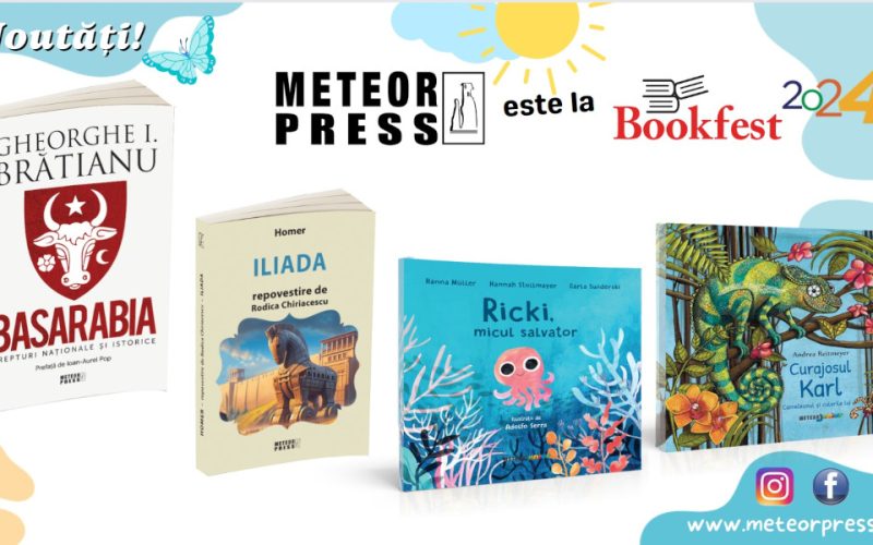 METEOR PRESS și LIBRARUL la BOOKFEST 2024