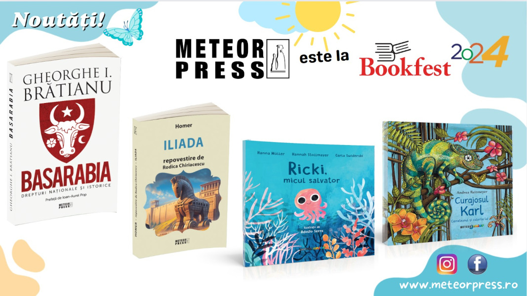 METEOR PRESS și LIBRARUL la BOOKFEST 2024 