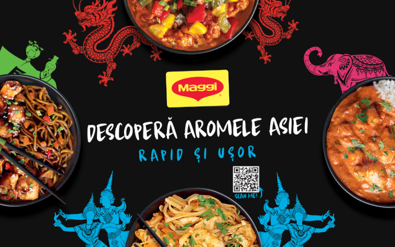 MAGGI aduce aromele Asiei în bucătăriile românilor