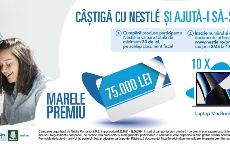 ”Tu ce vrei să te faci când vei fi mare?” Nestlé ajută mii de adolescenți să afle răspunsul la această întrebare