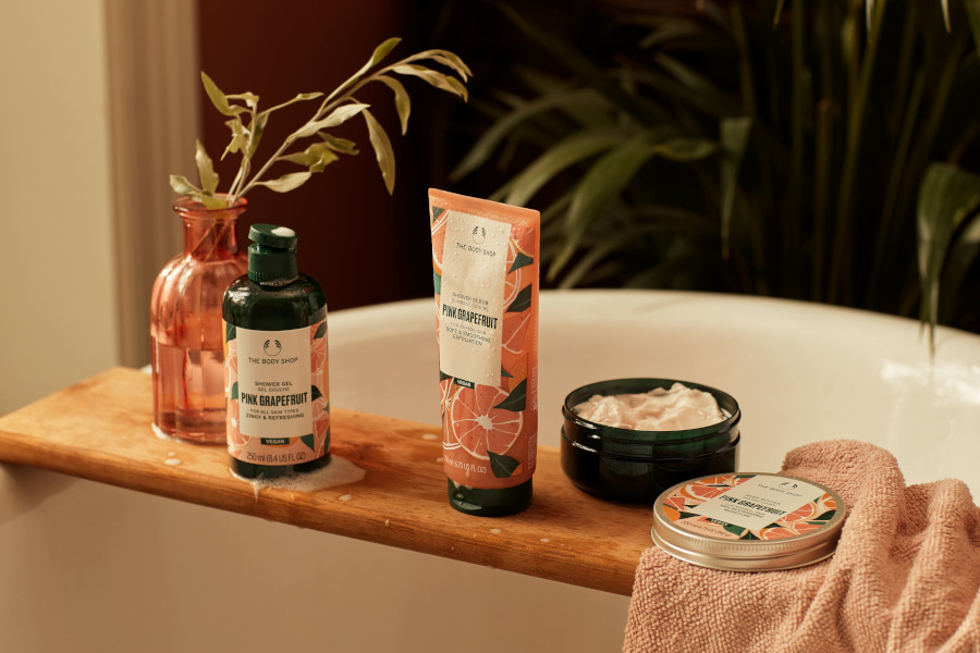 Colecția Pink Grapefruit de la The Body Shop