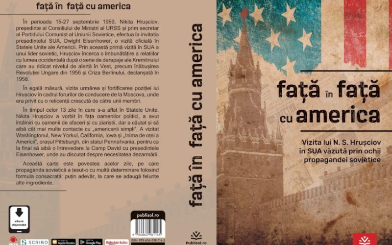 Editura Publisol lansează „Față în față cu America” –