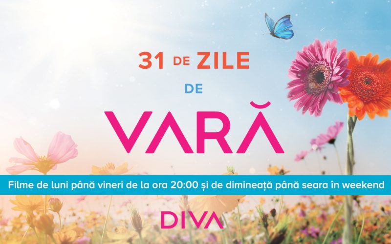 Astăzi la DIVA debutează seria 31 de zile de vară cu filme de dragoste irezistibile